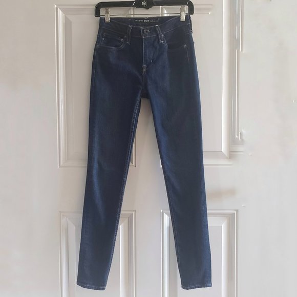COPY - BIG STAR 1974 Avalon High Rise Skinny Dark Wash Womens Jeans SZ 25 x L28… - Picture 1 of 15